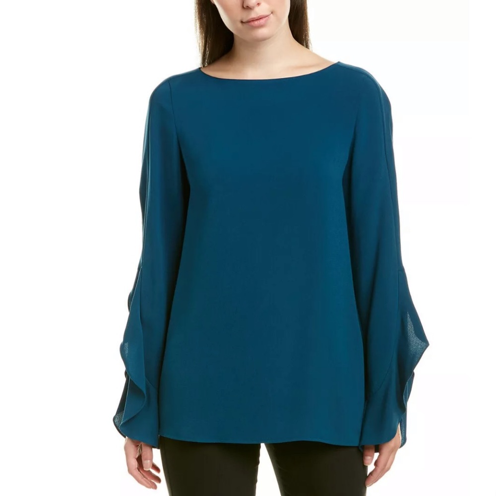 Lafayette 148 New York Bell Sleeve Top